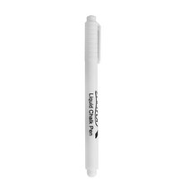 1pc 흰색 액체 분필 펜 유리 창 칠판 블랙 보드 마커 지우개 드로잉 쓰기 편지지, 02 B-1pc