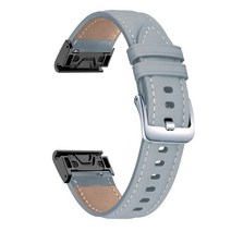 Easyfit 가죽 밴드 Garmin Fenix 7 7X 6 6X Pro 5X 5 3 hr 945 COROS VERTIX 2 팔찌 손목 스트랩 스마트 액세서리, [10] For Fenix 5 5Plus, [10] grey si