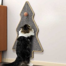 냥오름 붙이는 스크래쳐 벽 트리 긁는 장난감 나무 귀여운 대형 타고 오르는 수직 등반 보드, 4. 타원형 31x50