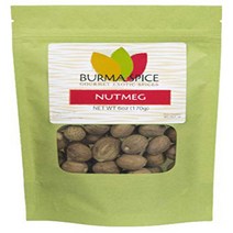 Nutmeg | Sweet and Pungent Seed | Perfect for White/Bechamel Sauce 6oz. 육두구 | 달콤하고 매운 씨앗 | 화이트 / 베 차, 1