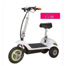 삼륜전기자전거 고성능 성인용 자토바이 출퇴근 접이식 세발 미니 남녀 차, 48V, 5.화이트 배터리 듀얼 브레이크