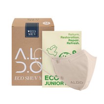 알도 에코슈브 주니어마스크 중형 25매, 25개, 1개, 베이지