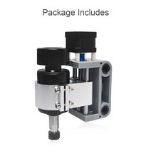 Daedalus-3018 Z 축 업그레이드 52mm 스핀들 홀더 3018 프로 CNC 조각 기계 부품 액세서리, 04 Z-axis 200w Spindle