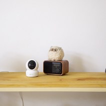 EZBIZ 가정용 씨씨티비 앱 연동 고화질 스마트 홈 카메라 FHD 모션감지 360도 베이비캠 펫캠 400만화소, SD메모리카드128G