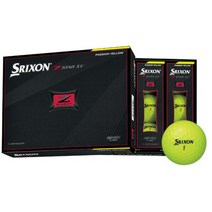 스릭슨 골프공 SRIXON ZSTAR XV 1팩(12개) 4피스 아울렛, 2.옐로우