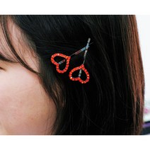 BNP 하이틴 레이디 대학생머리핀 스와로브스키헤어핀 일자삔 여자친구머리핀 비쥬머리핀 크리스탈머리핀
