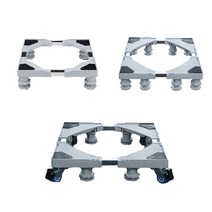 올빅 세탁기 냉장고 건조기 수평계 내장형 받침대, 1개, 8발