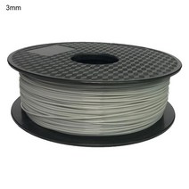 3D 프린터 필라멘트 PLA 1.75/3.0 Mm 치수 정확도 +/- 0.02mm 용 1KG (2.2 LBS) 스풀 인쇄 재료, 13 3mm gray