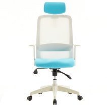 체어렉스 미스티 에어메쉬 컴퓨터 사무실 학생 책상 공부 의자, 비치블루 (Beach Blue)