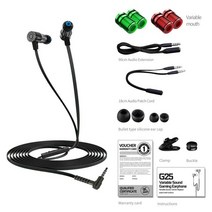 가수인이어 plextone g25 게임용 3.5mm pubg 리치베이스 게임용 이어폰, 검은 색