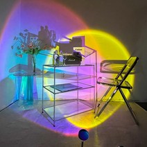 감성 무드메이커 선셋 조명 홈카페 포토존 무드등, 선셋핑크