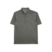CORNELIANI 꼬르넬리아니 그린 마이크로자카드 코튼 3버튼 KARA 카라넥 반팔 티셔츠 CS6TSHJ01 -