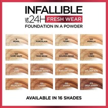 로레알 파리 언폴더블 파운데이션 컨실러 파우더 유픽, More Than Concealer Full Wear, 400 Caramel
