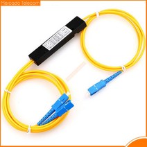 광섬유 스플리터 FBT 광 커플러 케이블 어댑터 Ftth SC UPC-SC UPC 1X2 PLC 싱글 모드 2m, 한개옵션0, 1개