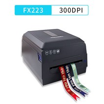 꽃집 리본 프린터 프린터기 행사 리본 프린터 가게 다중 행 바코드 인쇄 바구니, 단일사이즈, FX223