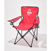 CHUMS 부비 이지체어 와이드 레드 Booby Easy Chair Wide CH62-1799 R001RD [아웃도어 캠핑 의자], 단일
