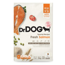닥터독 3개월 이상 연어 피부모질 닥터독 사료, 5kg, 1개