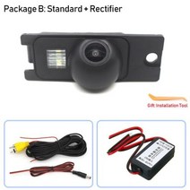 무선후방카메라 화물차 어라운드뷰 블루투스 후면보기 카메라 CCD 야간 투시경 볼보 XC70, Camera Rectifier