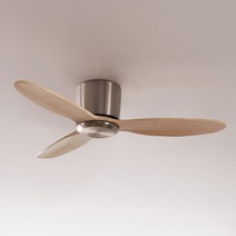 스피아노 샌디 미니 107cm DC 우드 실링팬 SCF-SW52070, 03.바디:니켈/날개:내츄럴