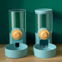 JUSEN 애완견 고양이 자동 급수기 대용량 라브라도 중대형견 마시다 정수기 개 먹이기 고양이정수기, 양수기+정수기, 녹색
