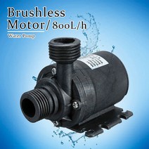 800L/H 5m DC 12V 24V 태양 브러시리스 모터 물 순환 워터 펌프 잠수정, 01 12V