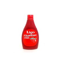 리고 딸기 시럽 빙수 토핑 파르페 라떼 음료, 567g, 1개