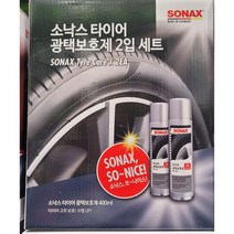 소낙스 타이어 광택보호제 400ml, 6개