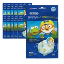 10개)LG 황사방역용마스크-KF94(뽀로로), 10개, 1개
