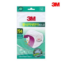 3M 이지핏 황사 방역마스크 KF94 화이트, 단품