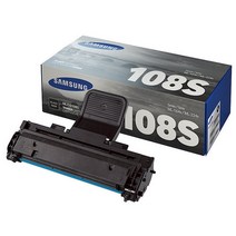 [삼성전자] 정품토너 MLT-D108S 검정 (ML-1640K/1.5K), 단일 수량