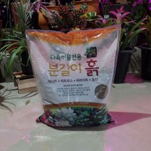 원예용품 선인장 다육이 전용 분갈이 흙 약 10Kg
