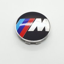 BMW 휠캡 68mm 56mm 클립형, 블랙-56mm