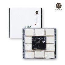 인절미 흑임자인절미 국내산 찹쌀 흑임자가루 전통수제인절미 비타민E 식이섬유풍부 선물세트, 1세트
