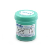 Paste FLUX 납땜용제 도금액 액상 솔더윅 1pcs nc-559-asm 솔더 플럭스 페이스트 녹색 병 납땜 주석 크림 100g, 1개