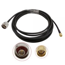 SMA 남성 대 N 유형 플러그 RF 동축 케이블 LMR-200 점퍼 커넥터 LMR 200 피그 테일 Wifi 안테나 1-9M, 6M