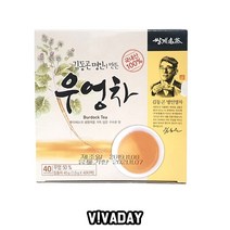 MY 김동곤명차 우엉차40티백김동곤명인 녹차헛개나무차 유기농녹차 국화차 감잎차 우엉차 도라지차 결명자차, 본상품