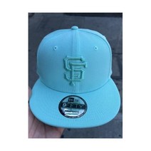 New Era 샌프란시스코 자이언츠 틸 블루 뉴에라 9FIFTY 커스텀 스냅백 모자