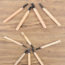 조각용칼 나무조각칼 조각기 화방용품 조각칼세트 조각공구, 6P
