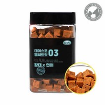 데이스포 헬시트릿 황태시리즈 대용량 큐브져키 영양제 황태x오리 400g 큐브, 1개, 황태x연어400g