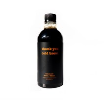 땡큐로스터스 콜드브루원액 땡큐콜드브루 500ml, 단품