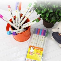 볼펜추천 볼펜 동아 홍당무 미피 볼 포인트 펜 유성볼펜 0.5mm, DoDream™ 0.5바이올렛_DD™