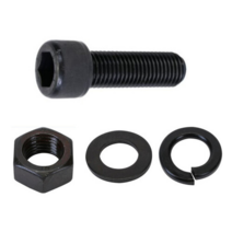 렌치볼트8mm 너트 와샤 스프링와사 세트, 렌치볼트M8 x 80mm(2개)세트