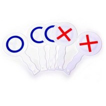 준비물 OX판(5개입)문구 교재류 준비물 놀이교재_[230321EA], 본상품선택, 본상품선택