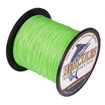 헤라클레스 낚시 라인 4 가닥 300M PE 꼰 와이어 Pesca 멀티 필라멘트 6-100LB 바다 바닷물 잉어 낚시 코드, 07 Fluorescent Green_04 1.0
