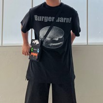 노멀쉐이크 / 버거번 디지털 나염 반팔티