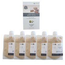 소화가 잘 되는 곡물품은하루 식사대용선식 국산 선식, 블랙푸드미숫가루, 40g, 1개
