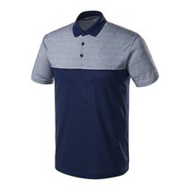 티뷰크 TBT-247 3단배색 PK 티셔츠 네이비, 115_4XL