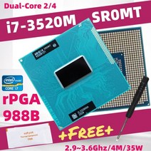 코어 i7 3520M 3540M 3610QM 3612QM 3630QM 3632QM 3720QM 3740QM 3820QM 3840QM 3920XM 3940XM 노트북 CPU, 01 I7 3520M
