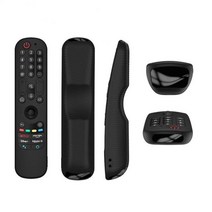 LG 전자 스마트 TV 용 실리콘 보호용 리모컨 커버 LG OLED TV 용 AN-MR21 Magic Remote MR21GA 리모컨, 01 01