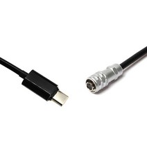 Weipu SF610 2 핀 암-USB 타입 C PD 트리거 전원 케이블 BMPCC 4K 6K 블랙매직 포켓 시네마 카메라 BMPCC, 01 Straight Type C_12 150cm